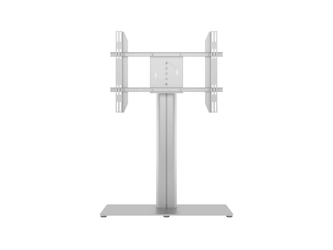 MB PUBLIC DISPLAY STAND 110 HD SINGLE W. FLOORBASE SILVER