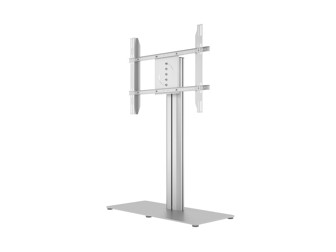 MB PUBLIC DISPLAY STAND 110 HD SINGLE W. FLOORBASE SILVER