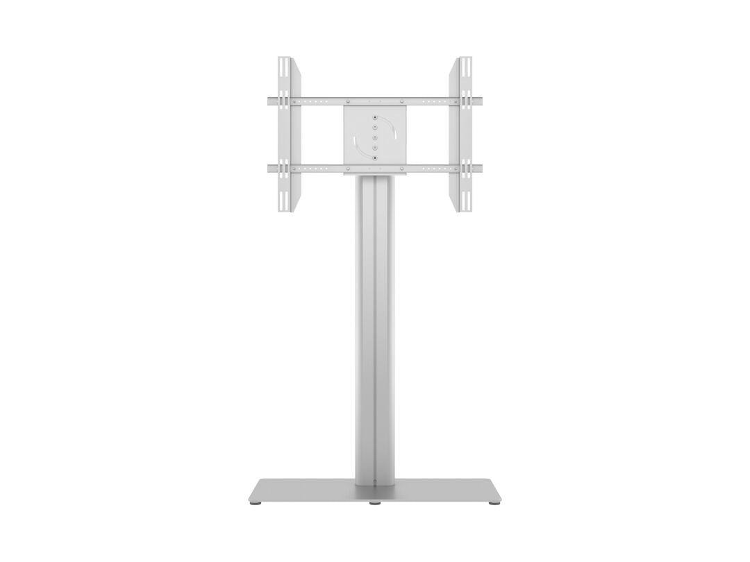 MB PUBLIC DISPLAY STAND 145 HD SINGLE W. FLOORBASE SILVER