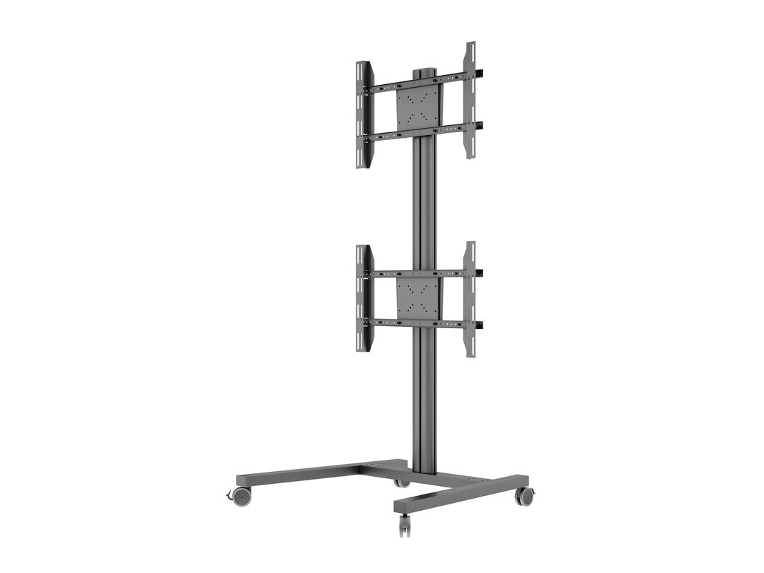 M DISPLAY STAND 180 DUAL VERTICAL BLACK