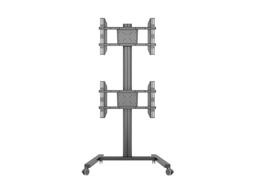 M DISPLAY STAND 180 DUAL VERTICAL BLACK