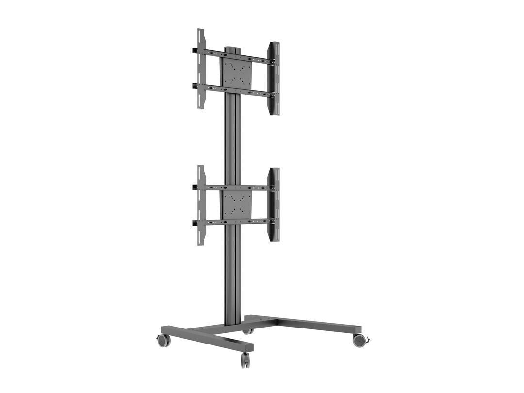 M DISPLAY STAND 180 DUAL VERTICAL BLACK