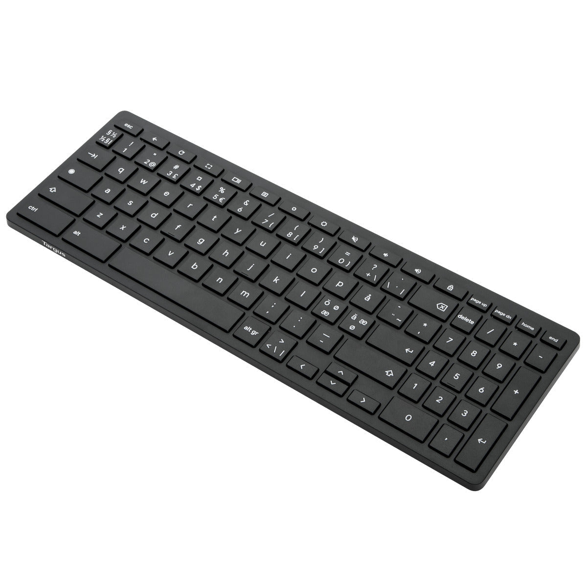 TARGUS® - WORKS WITH CHROMEBOOK - BLUETOOTH® ANTIMICROBIAL KEYBOARD (NORDIC)