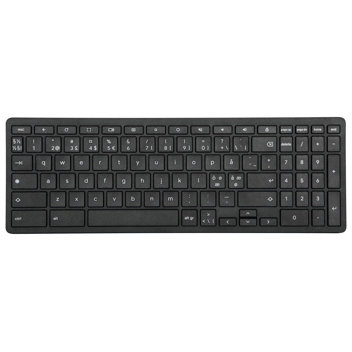 TARGUS® - WORKS WITH CHROMEBOOK - BLUETOOTH® ANTIMICROBIAL KEYBOARD (NORDIC)