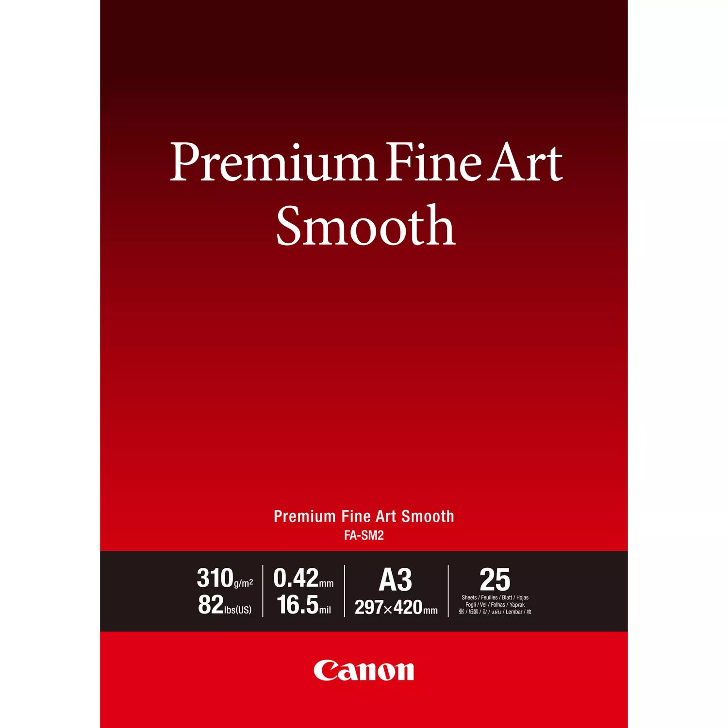 CANON FA-SM2 A3 25Sheets Smooth Paper