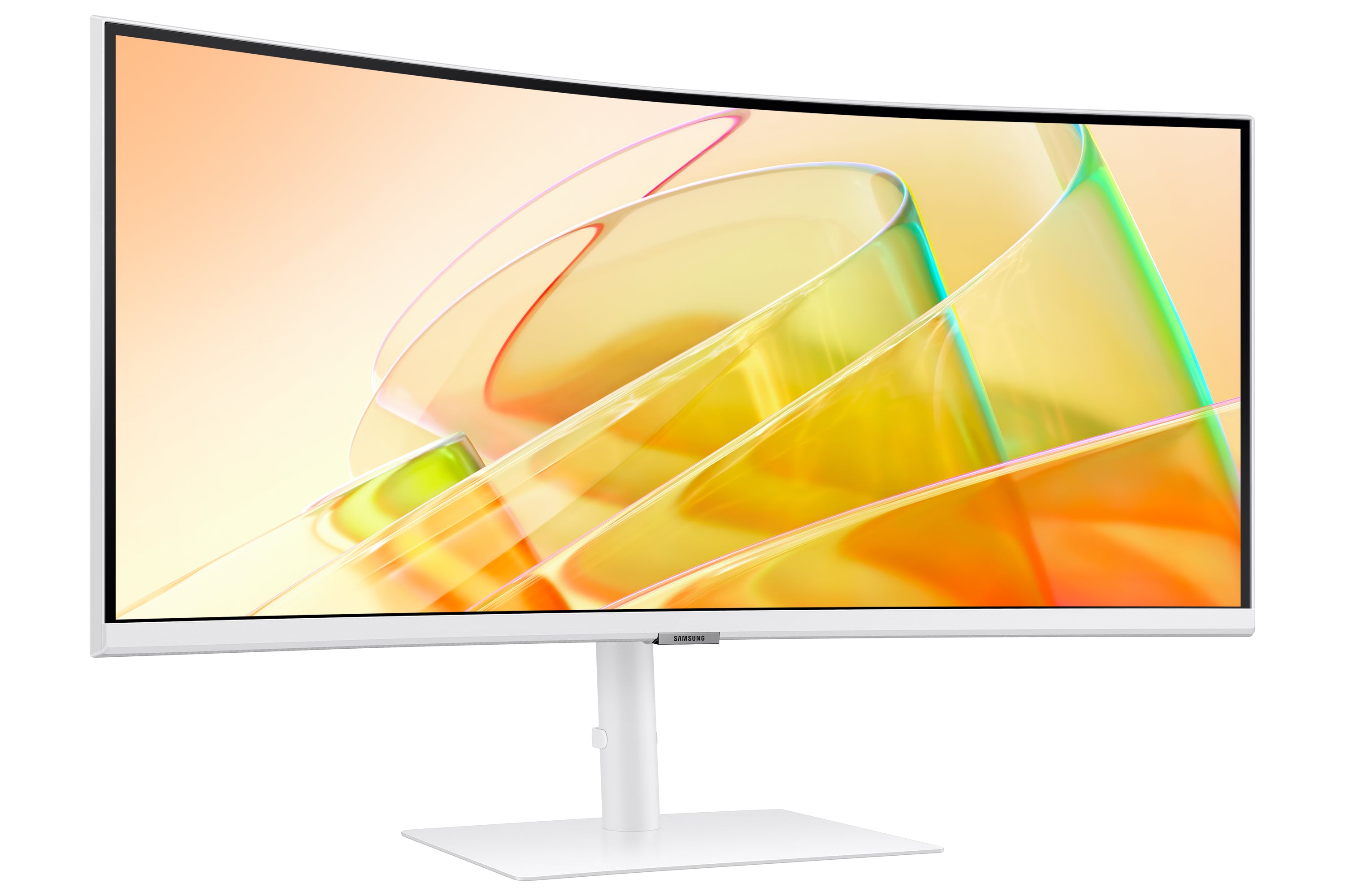 SAMSUNG S34C650 34" 21:9 CURVED (1000R) 3440X1440 VA-LED, 5MS, 100HZ, HDR10, DP/HDMI/TBT4 90WATT,LAN, WHITE, HAS, SPEAKER, VESA 100,  HDMI,DP&USB-C CABLE IN BOX, AUTO SOURCE SWITCH