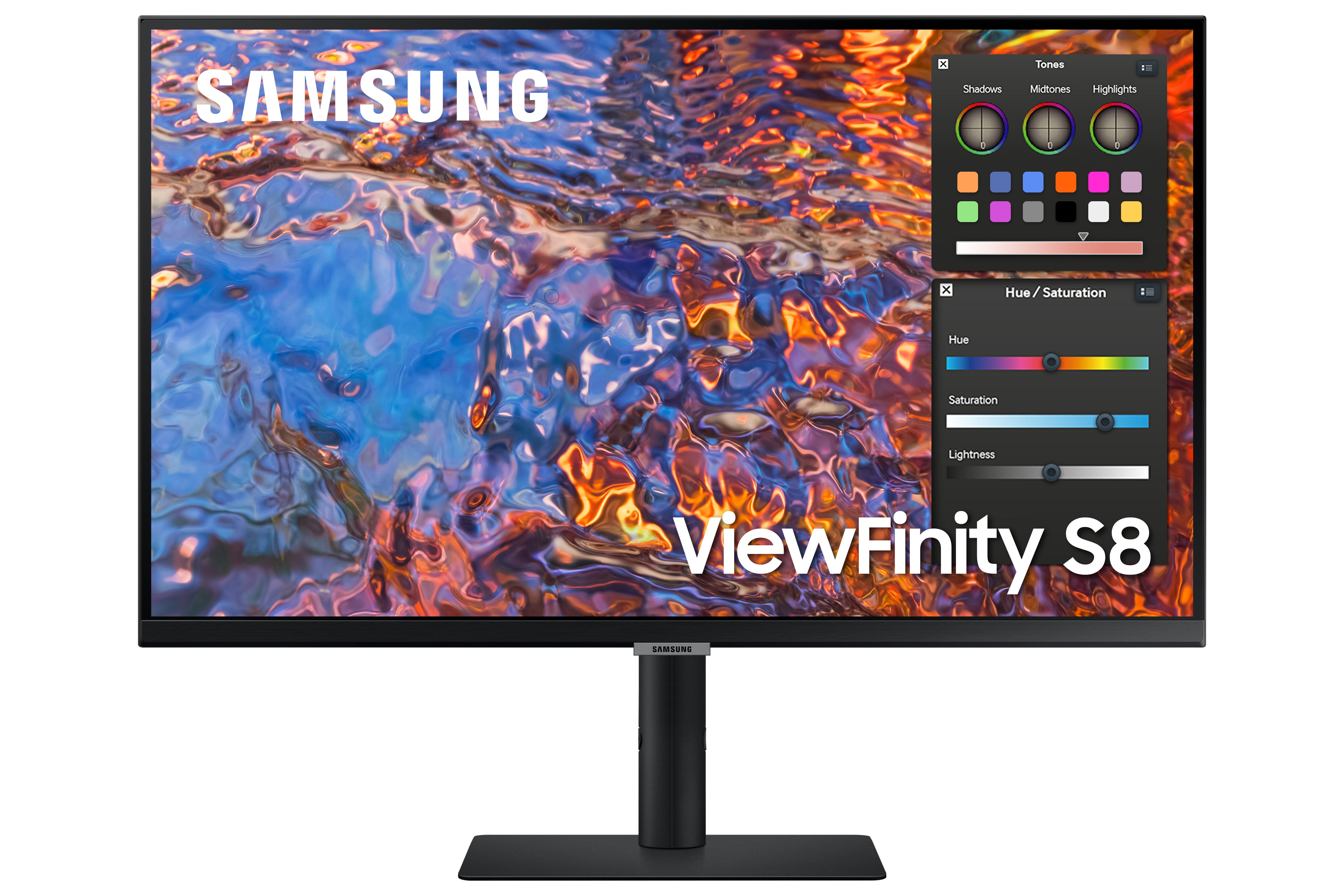 SAMSUNG S32B800 32" 16:9 3840X2160 IPS, 5MS, HDR600, HAS, HDMI/USB-C.