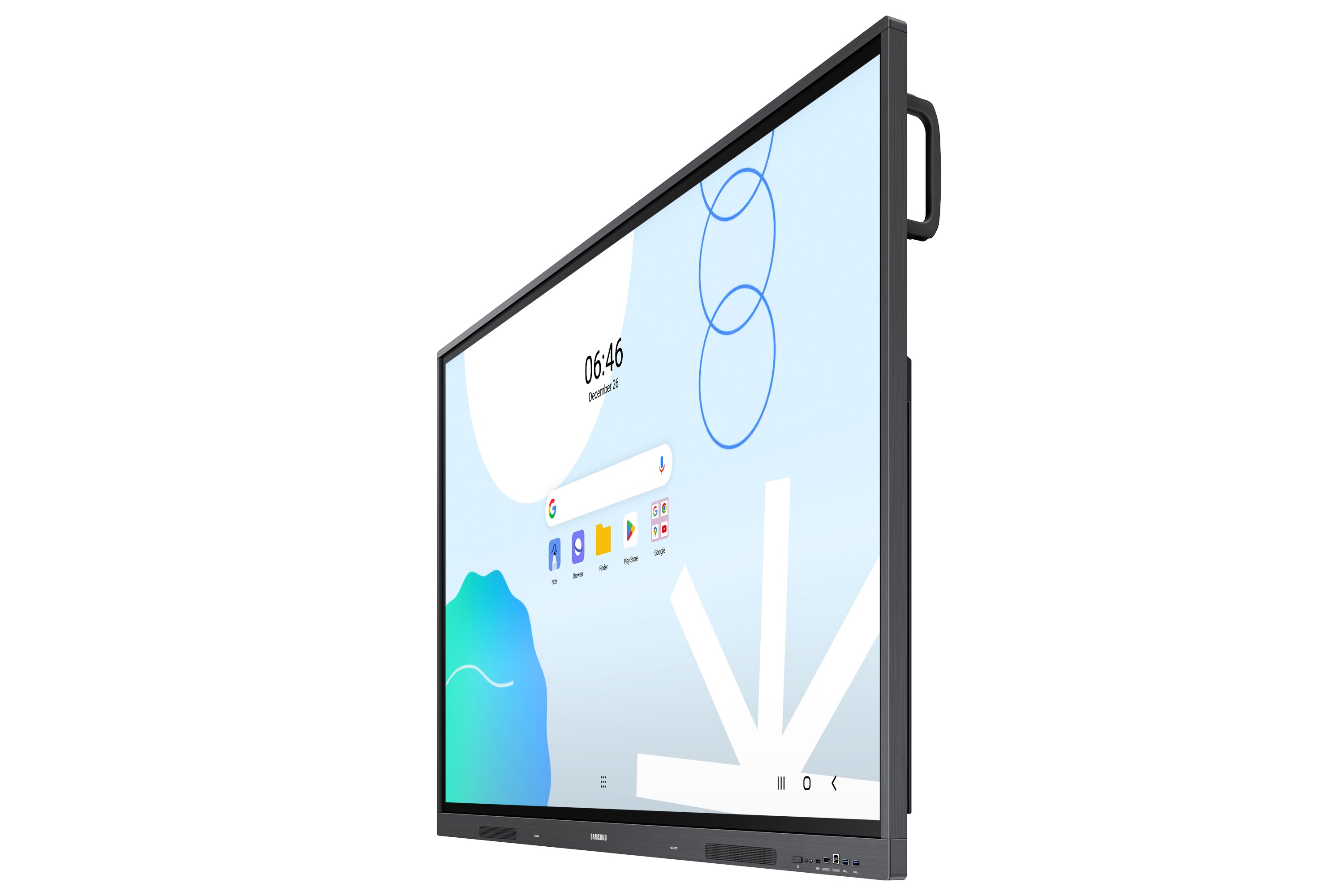 SAMSUNG WAD EBOARD WA65D, 65", ANDROID 13 (8GB RAM, 64GB STORAGE), UHD, IR TOUCH, 3XHDMI (CEC) 2.0, USB-C PD 65W, VIDEO OUT HDMI, USB 5(2.0X1, 4X3.0), OPS SLOT, 2X15W SPEAKERS, VESA 600X400,  LANDSCAPE ONLY