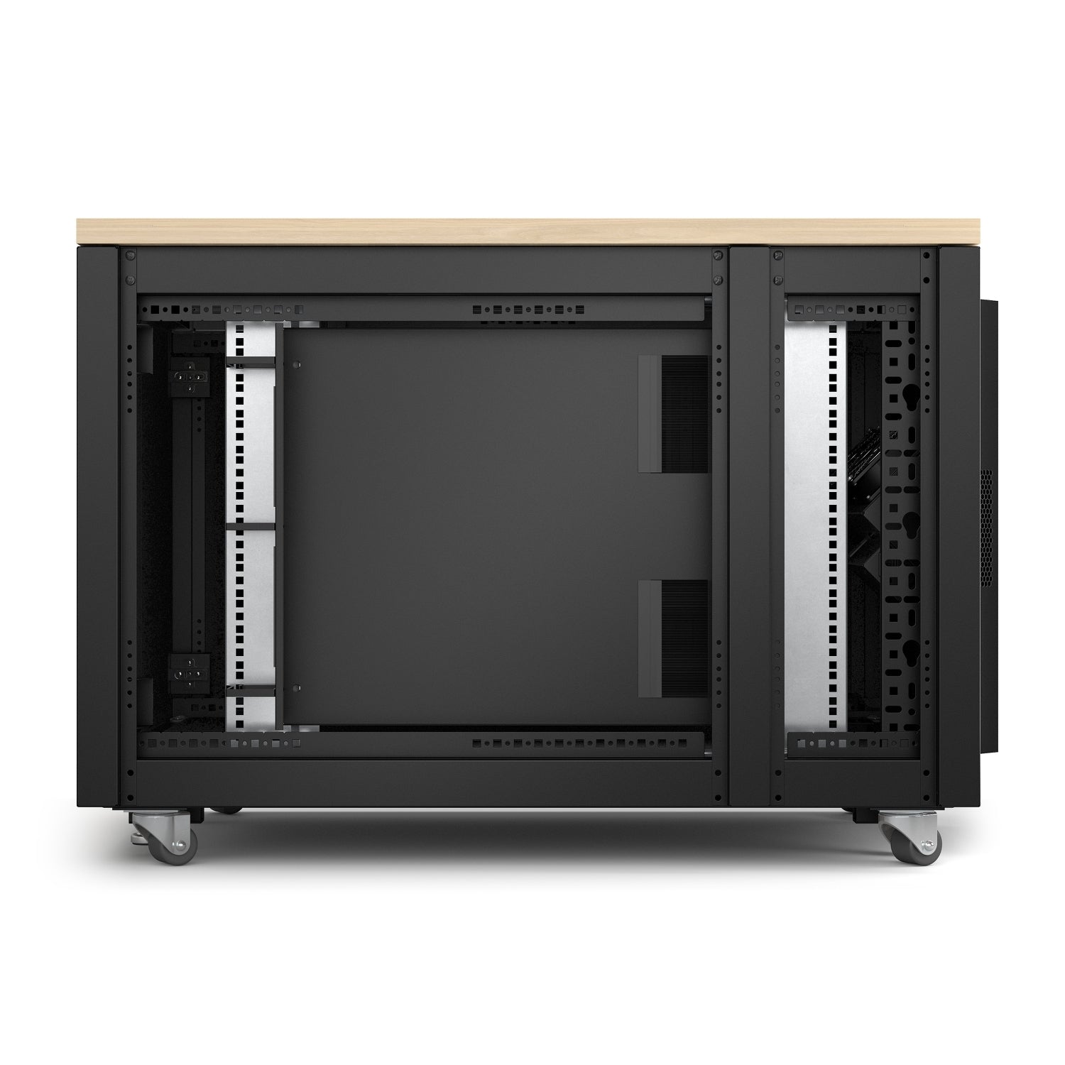 APC NETSHELTER CX 12U SECURE SOUNDPROOFED SERVER RACK ENCLOSURE