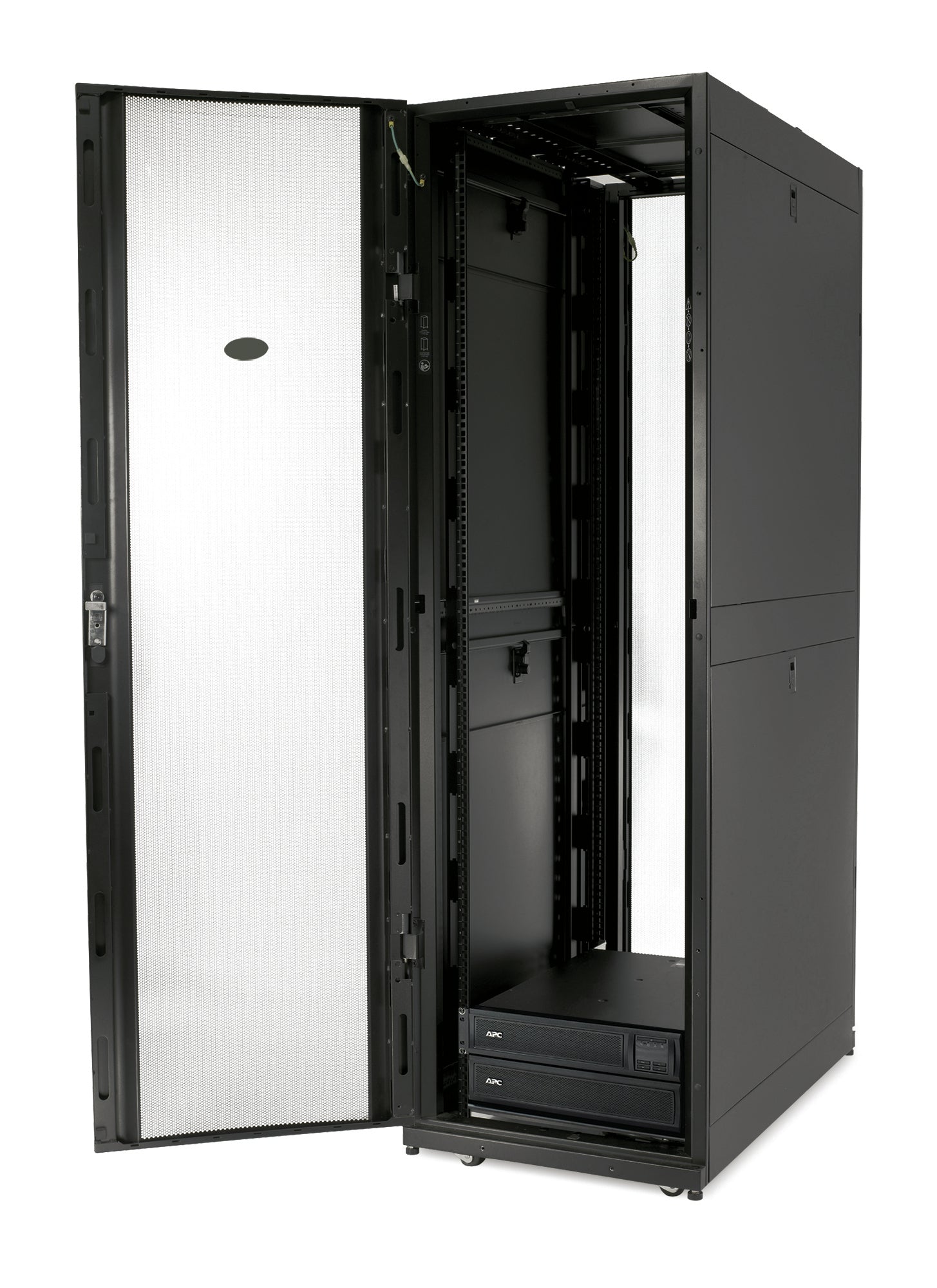 APC NETSHELTER SX 42U SERVER RACK ENCLOSURE 600MM X 1070MM W/ SIDES BLACK