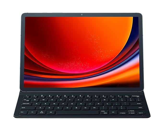 SAMSUNG BOOK COVER KEYBOARD SLIM TAB S9 & S9 FE BLACK